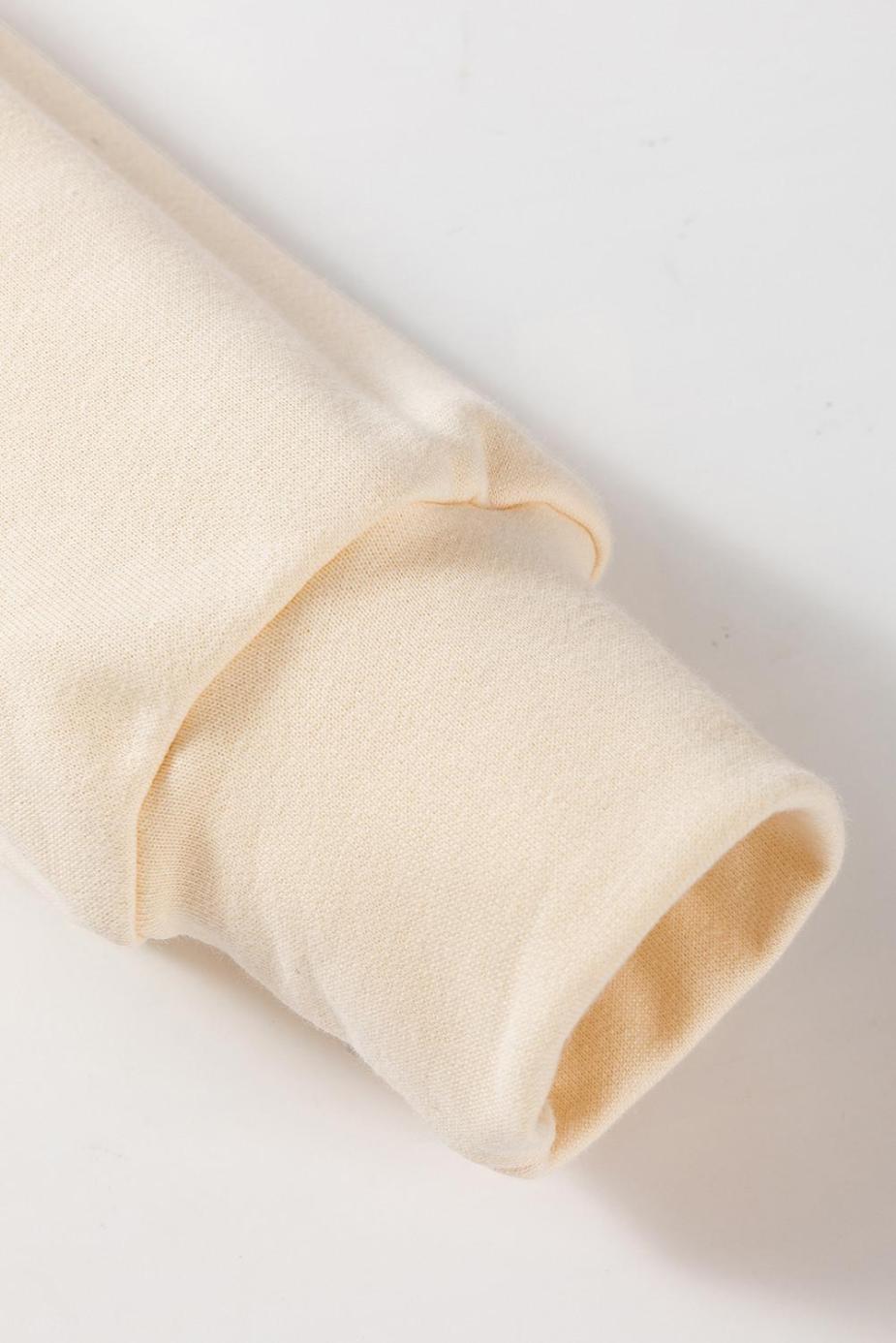 Sweatshirts & Hoodies | Apricot Bowknot Plain Round Neck Sweatshirt - Women