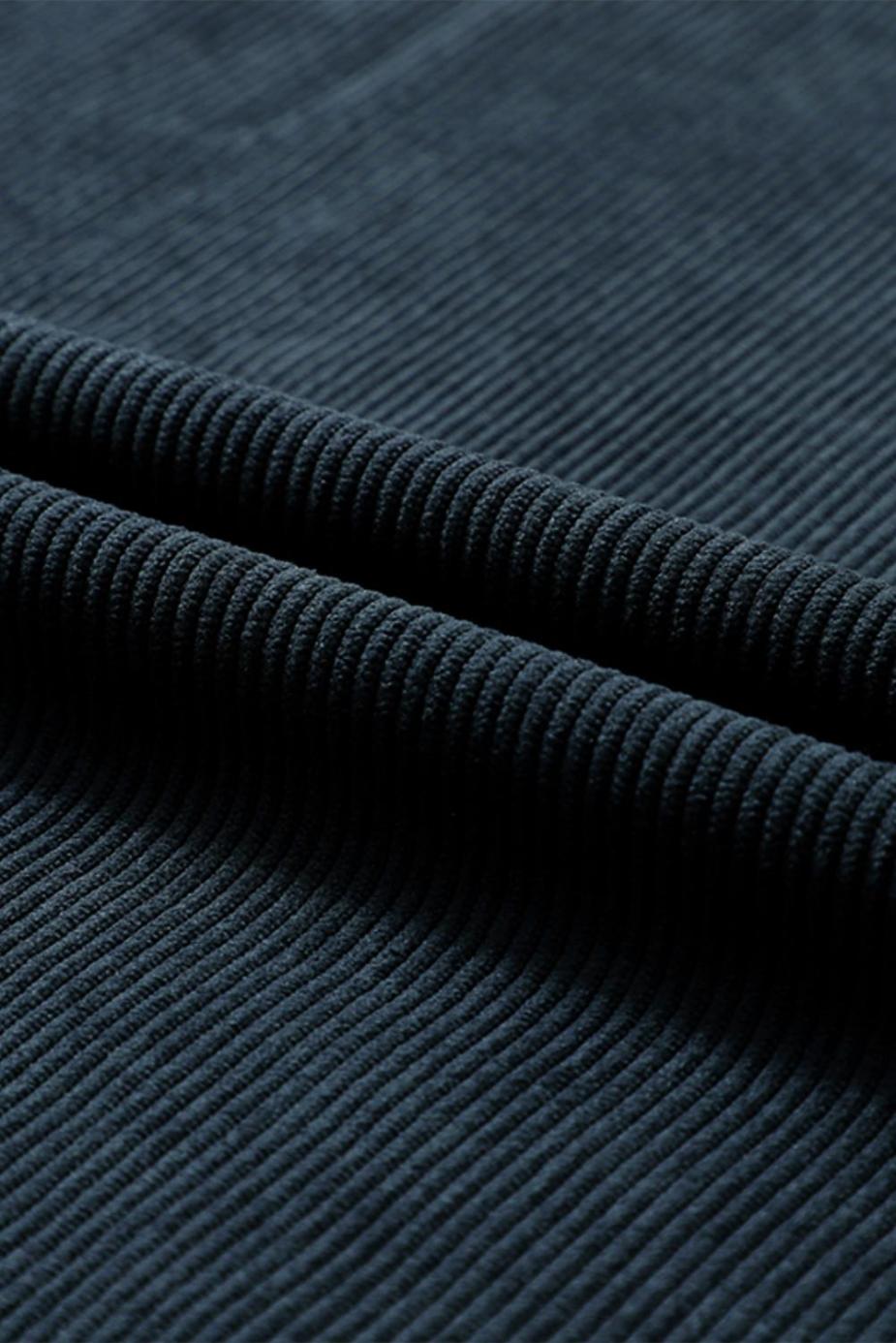 Sweatshirts & Hoodies | Dark Grey Drop Sleeve Rib Knit Oversized Sweatshirt - Women