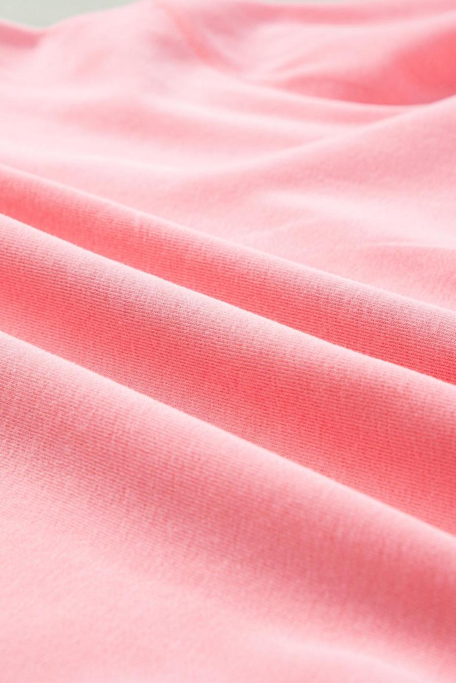 Sweatshirts & Hoodies | Pink Contrast Trim Bubble Sleeve Sweatshirt - Women