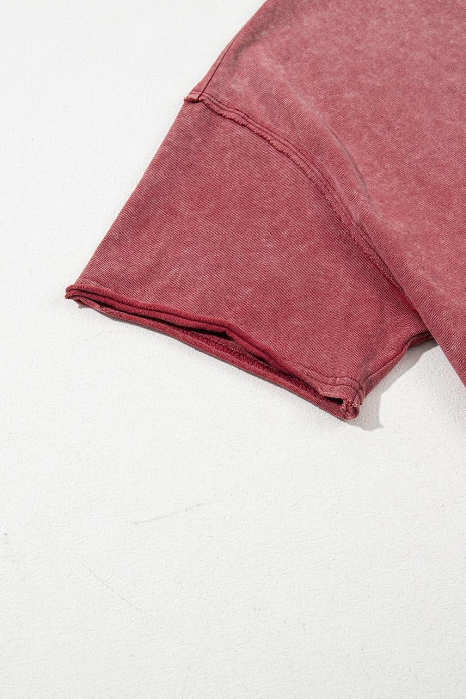 T Shirts | Clay One Shoulder Half Sleeve Oversized Tunic T Shirt - Women