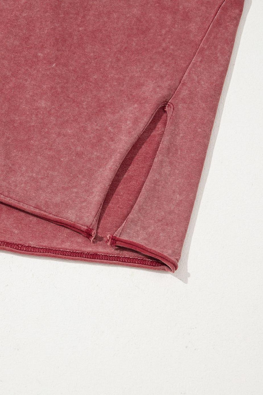 T Shirts | Clay One Shoulder Half Sleeve Oversized Tunic T Shirt - Women