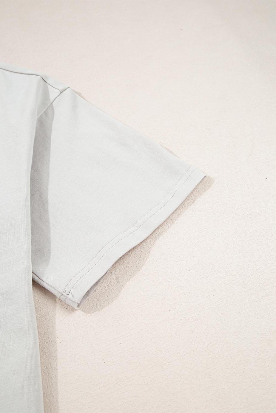 T Shirts | Laurel Green Big Bow Print Drop Shoulder Oversized Tee - Women