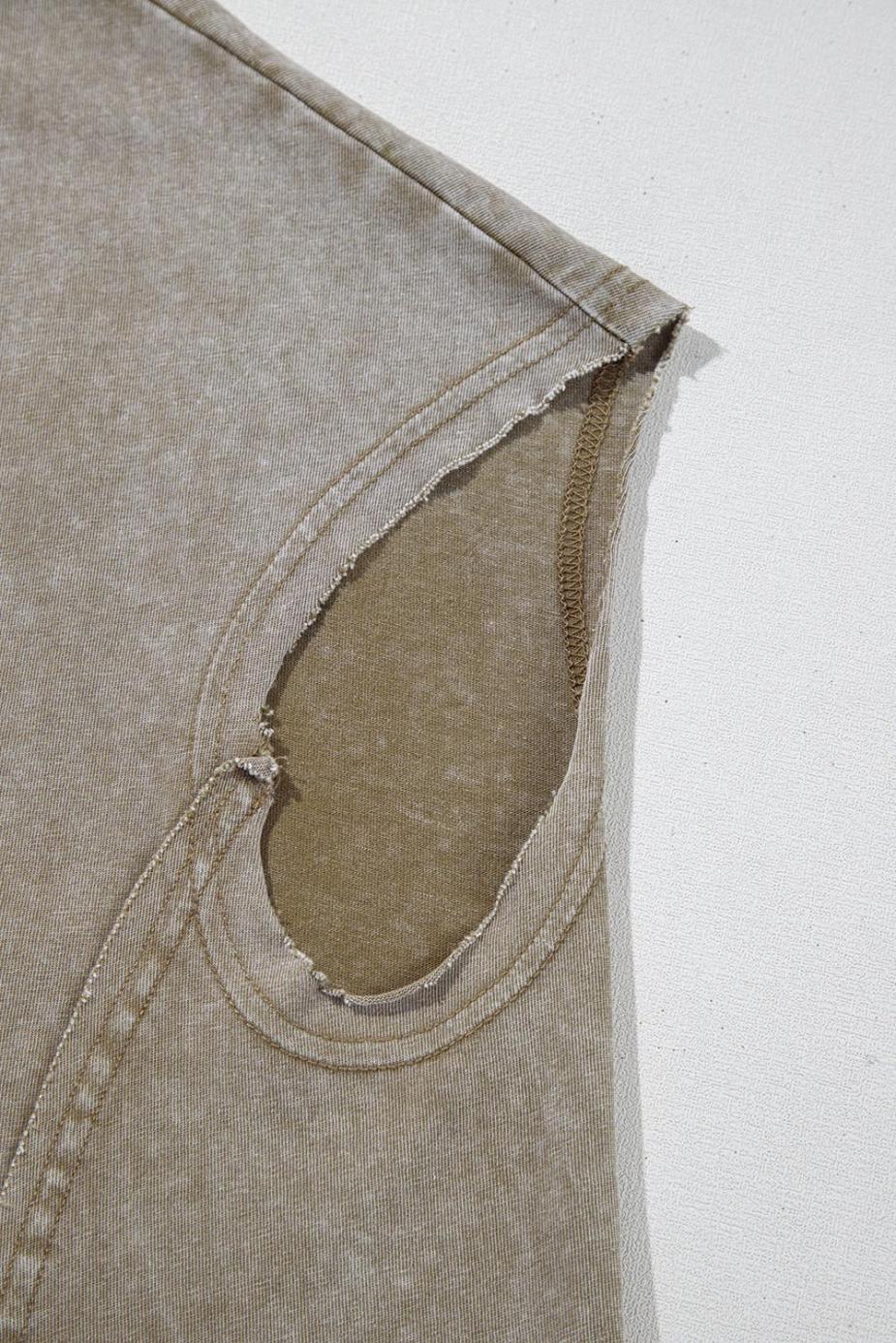 T Shirts | Sage Green Vintage Washed Dolman Sleeve Oversized T Shirt - Women